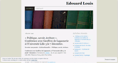Desktop Screenshot of edouardlouis.com