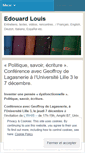 Mobile Screenshot of edouardlouis.com